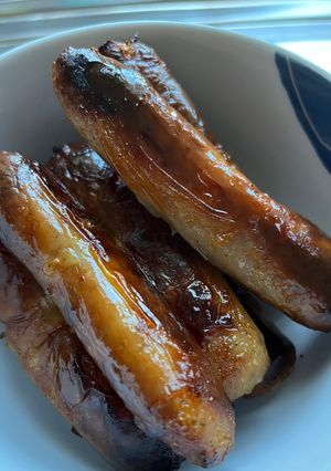 A picture of Oven Cooked Pork Sausages.