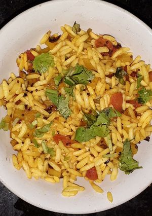 A picture of Healthy and tasty Puffed Rice Pohe..