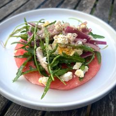 Guarda la Ensalada del Verano – Spanish Summer Salad with a Twist A picture of Guarda la Ensalada del Verano – Spanish Summer Salad with a Twist.