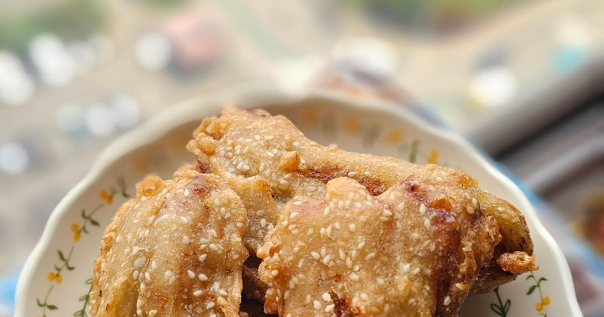 Pisang Goreng Wijen Enak Banget