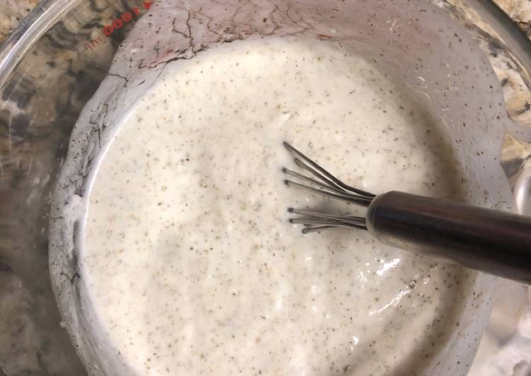 Steps to Make Homemade Buttermilk Ranch Dressing Spice