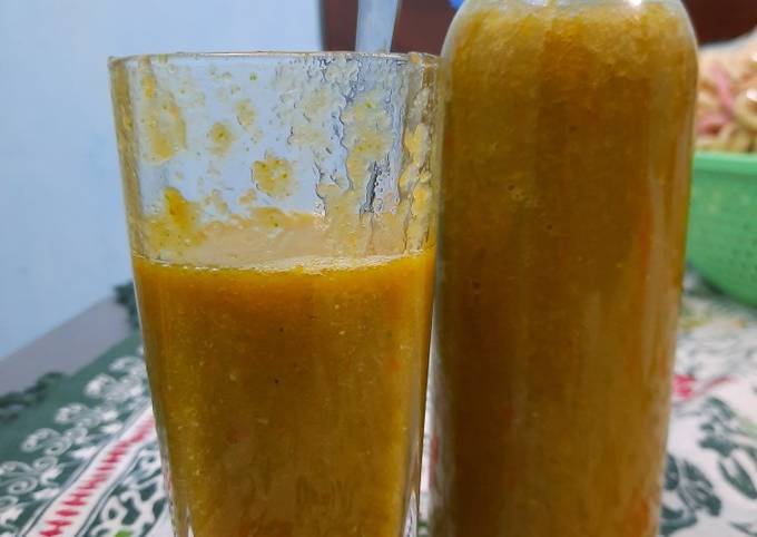 Resep Jus Sayuran Dan Buah Diet Kenyang Ala Hughes Oleh Ghina