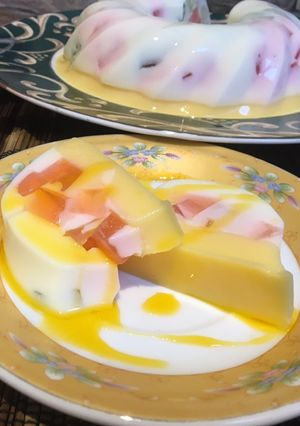 Foto resep Puding susu mozaik