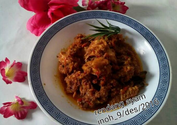 Resep: Rendang ayam simpel Ekonomis