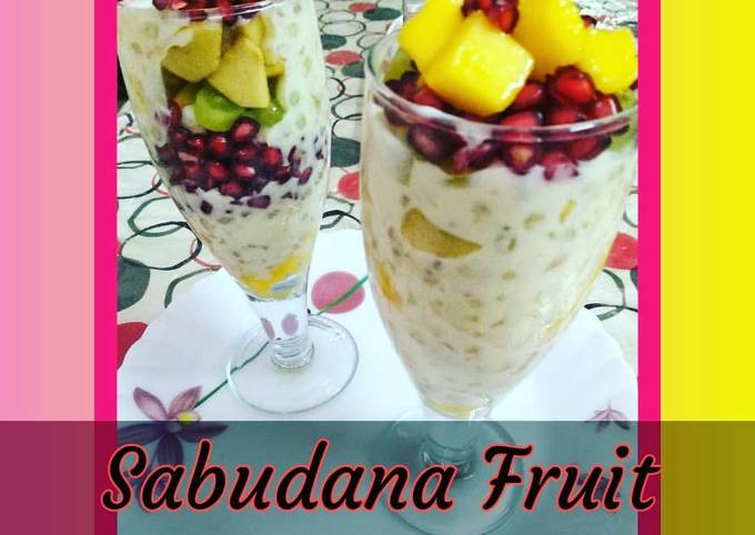 Recipe of Any-night-of-the-week Sabudana sago fruit pudding - Super Simple Recipes