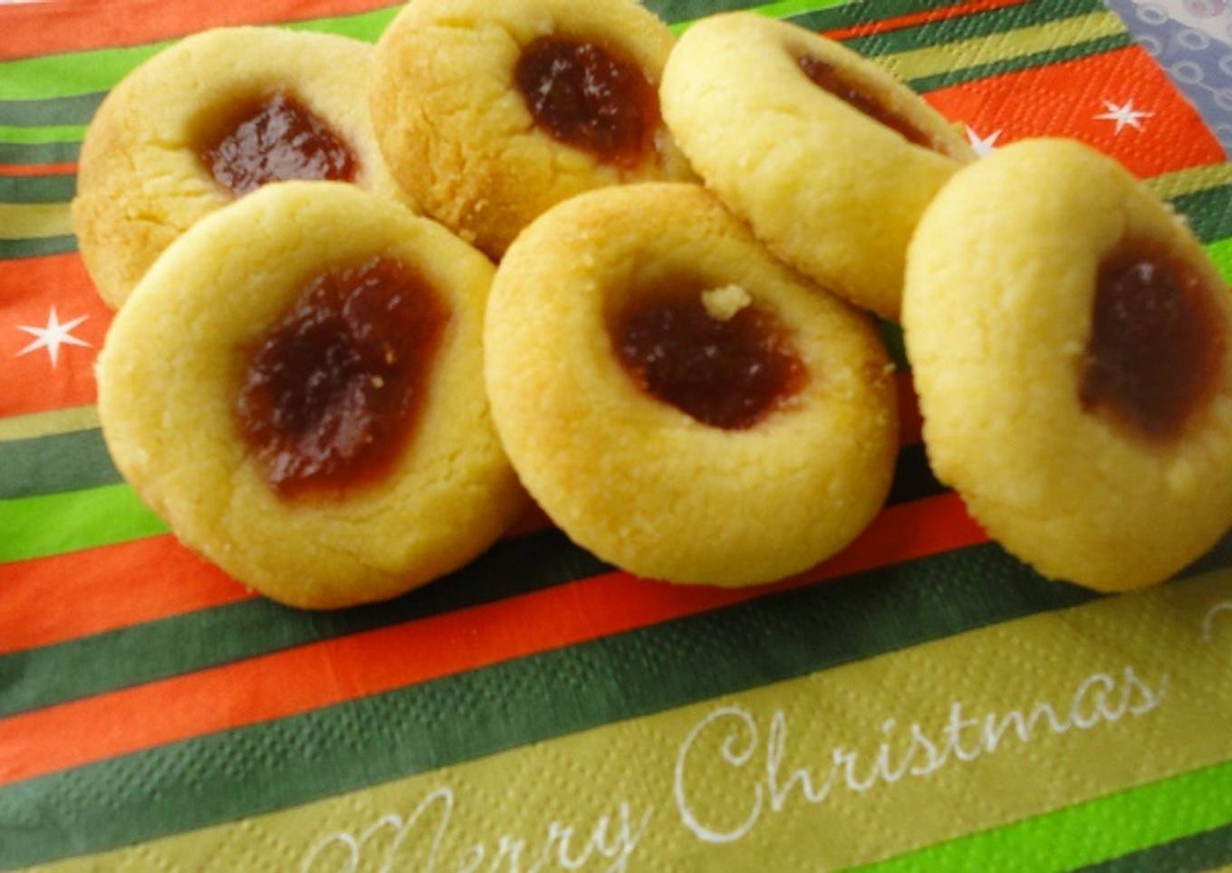 Jam Filled Butter cookies