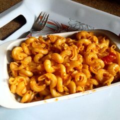 A picture of Scrambled Eggs Macaroni.