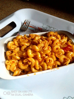 A picture of Scrambled Eggs Macaroni.