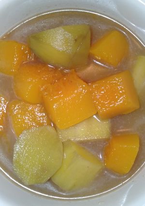 Foto resep Kolak ubi dan labu
