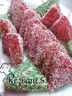 عکسی از دستور باسلوق ژله ای یلدا