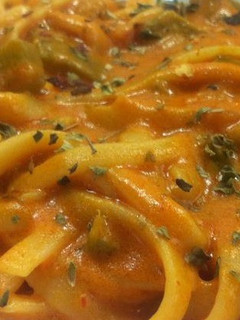 A picture of Pasta with Tangy Tomato Sauce' :).