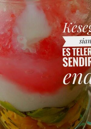 Foto resep Es teler dijamin endoll