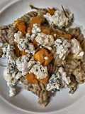 Fusilli con crema di zucca arrosto, ricotta e gorgonzola