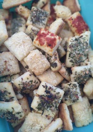 Una foto de Masitas de queso.
