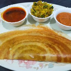 Mysore Masala dosa A picture of Mysore Masala dosa.