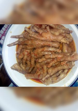 Foto resep Ceker pedas mercon part 2