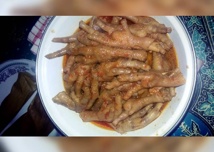 Resep Ceker pedas mercon part 2, Bisa Manjain Lidah