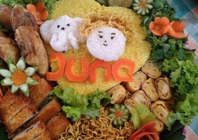 Nasi kuning simple