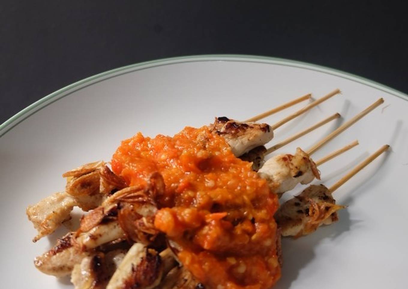 Sate goreng taichan