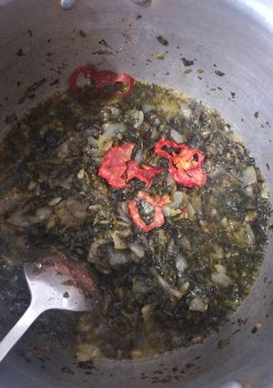 عکسی از دستور قلیه ماهی تن