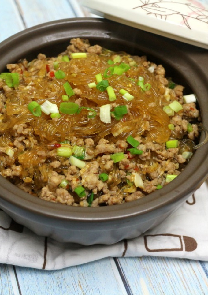 肉醬螞蟻上樹 的食譜成品照片