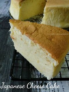 Foto resep Japanese cheese cake