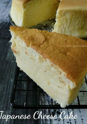 Foto resep Japanese cheese cake