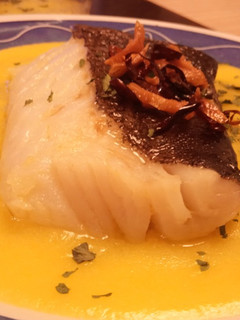 Una foto de Bacalao Confitado al Pil Pil