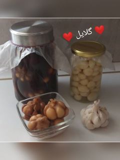 عکسی از دستور سیر ترشی و ترشی سیر مرواریدی 😋