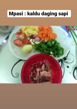 Foto resep MPASI 6M+ ~ Kaldu sapi