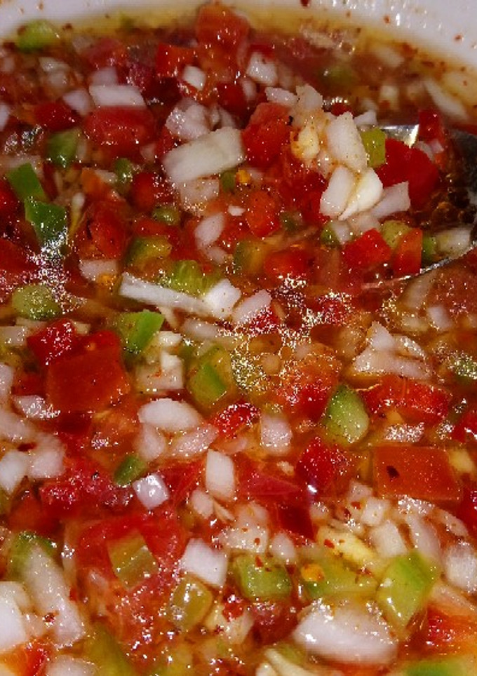 Una foto de Salsa criolla