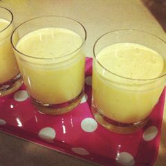 A picture of Banana- Peanut Smoothie.