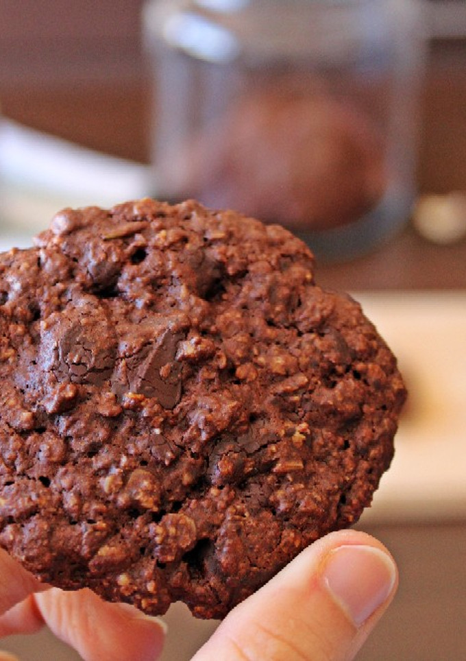 Una foto de Galletas doble chocolate