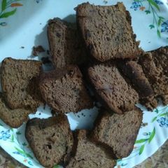 A picture of Jaggery Plum Cake.