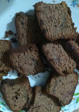 A picture of Jaggery Plum Cake.