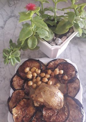 صورة لوصفة باذنجان بصوص
