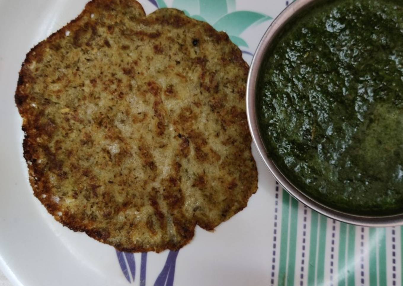 Moong dal chilla