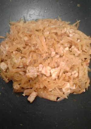 Foto resep Tumis Pepaya Muda Campur Tempe Simple 😁