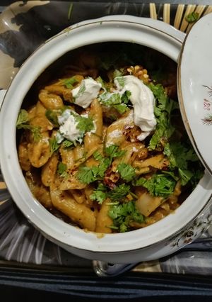 A picture of Creamy Butter Chicken Pasta.