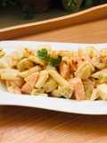 Penne pasta chaat