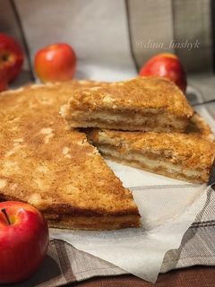Фото 🍎«Насыпной яблочный пирог»🍎.