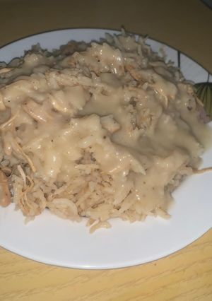 صورة لوصفة رز عا دجاج بالصوص الدجاج