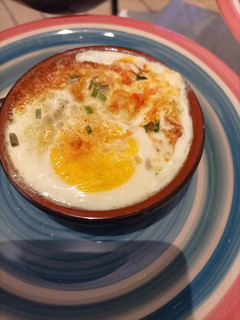 Una foto de Huevos al plato en Air Fryer