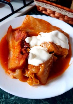 Szabolcsi töltött káposzta recept fotója