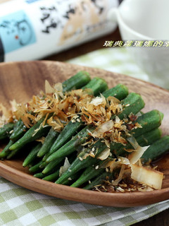 夏日蔬食～日式照燒秋葵 的食譜成品照片
