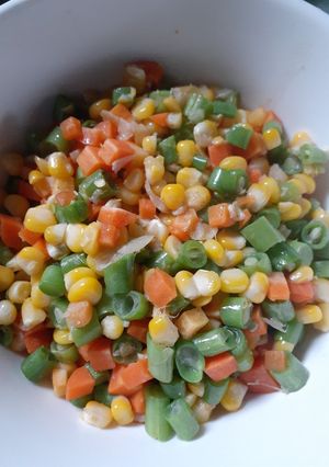 Foto resep Sayur 3 warna untuk sikecil