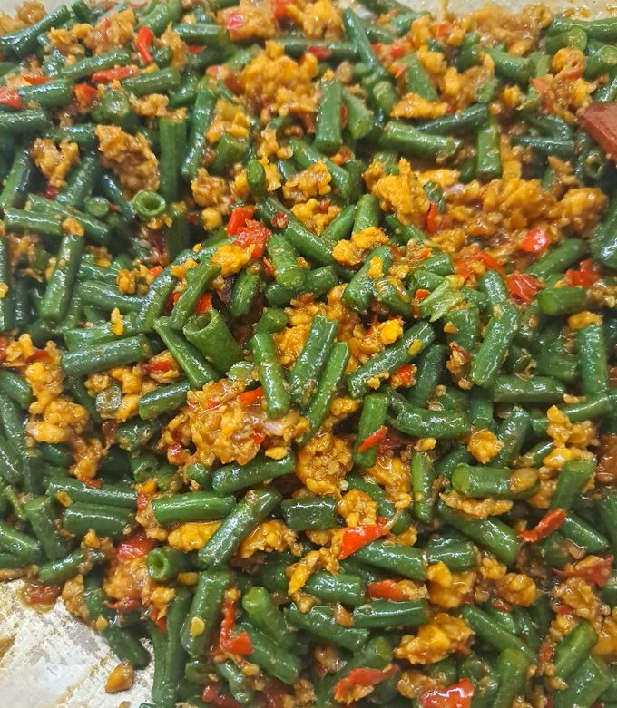 Foto resep Kacang Panjang Ayam Cincang