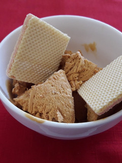 Una foto de Helado de manjar