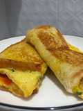 Roti Panggang Telur Keju