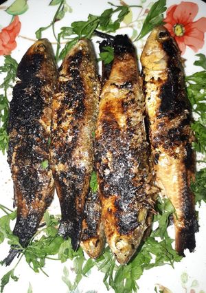 صورة لوصفة سمك الميد المشوي